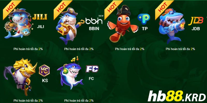 Giới thiệu game bắn cá miễn phí Hb88